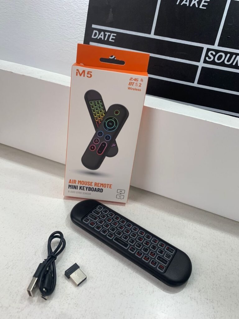 Télécommande Universelle M5/G10S Pro et Mini clavier pour Smart TV