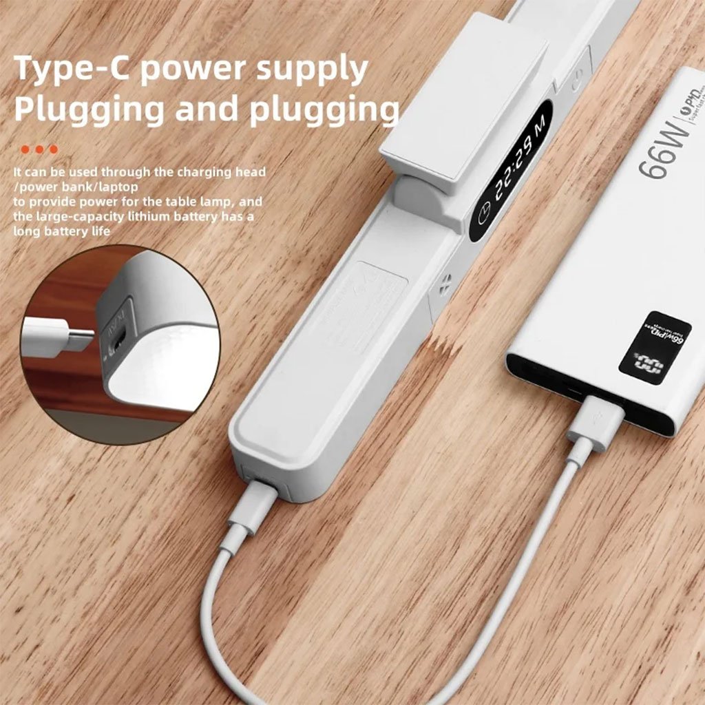 Lampe LED magnétique rechargeable – Éclairage intelligent et élégant - الصورة 4