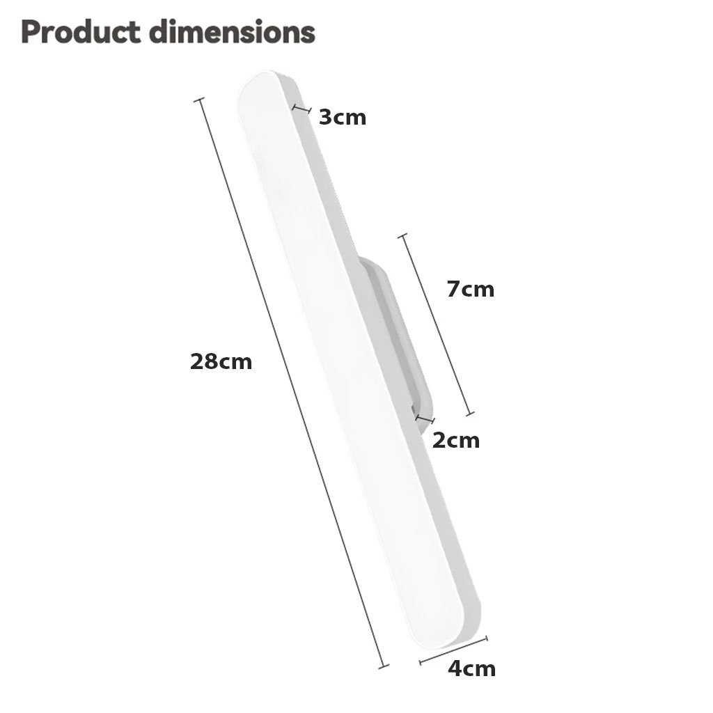 Lampe LED magnétique rechargeable – Éclairage intelligent et élégant - الصورة 3