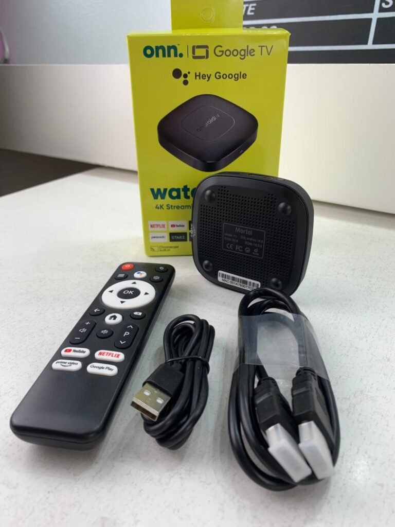 Android TV Box Connectée avec Télécommande Vocale 2+16GB