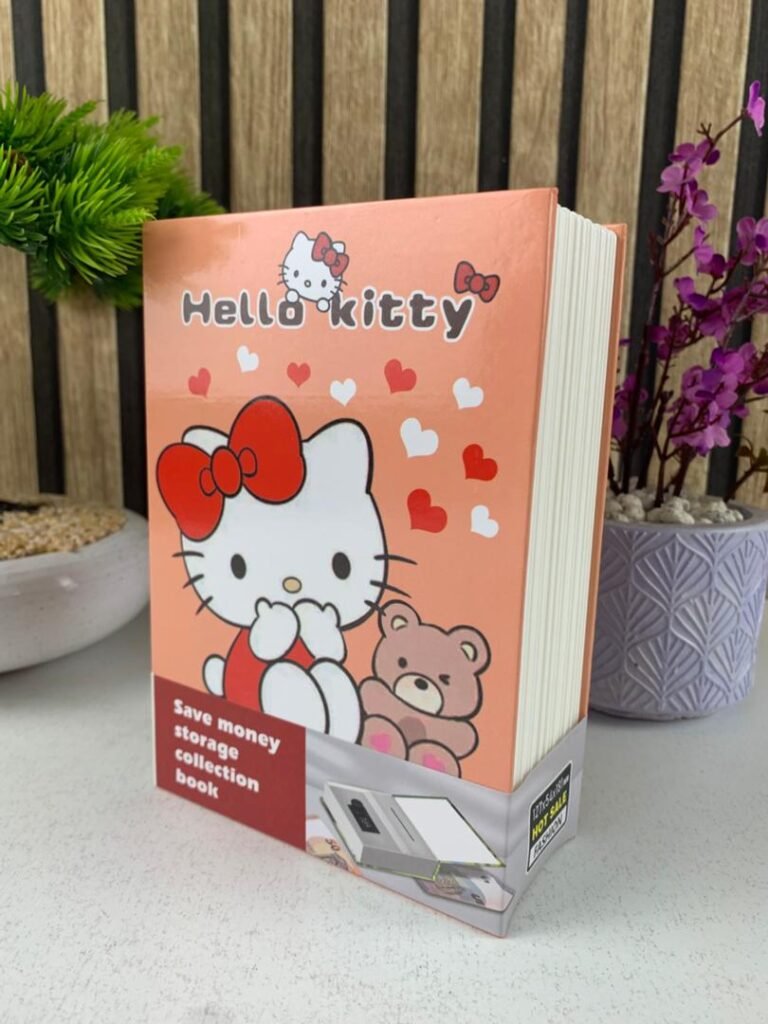 Coffre-fort Livre pour Enfants – Sécurité et Discrétion dans un Design Kawaii