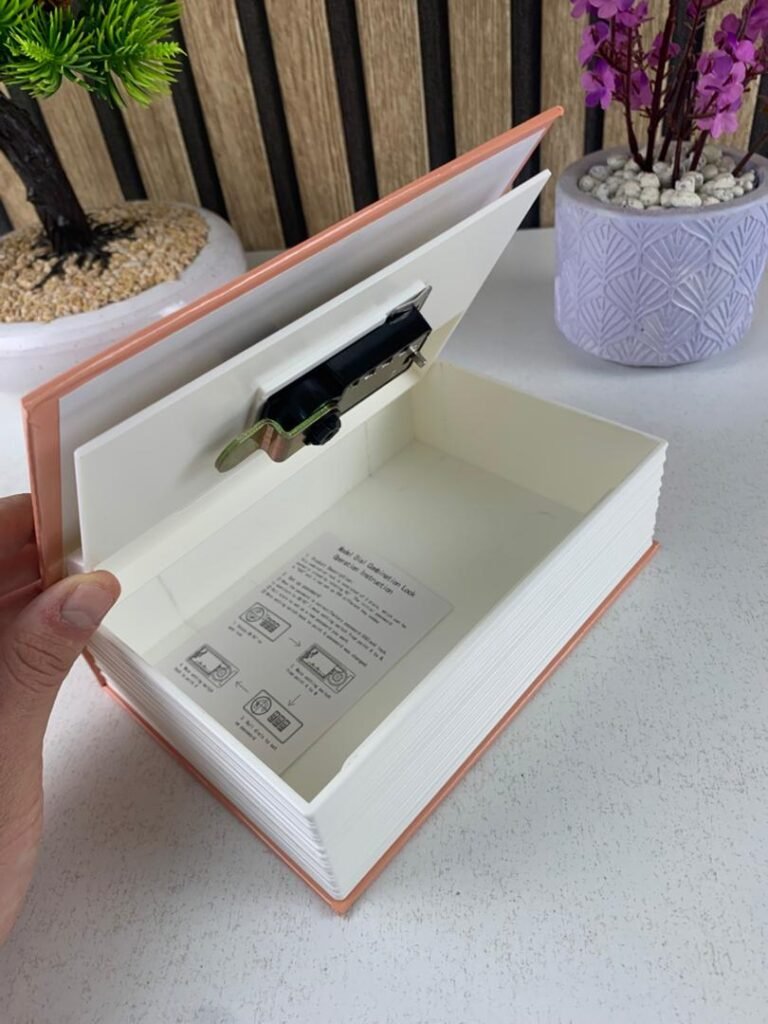 Coffre-fort Livre pour Enfants – Sécurité et Discrétion dans un Design Kawaii