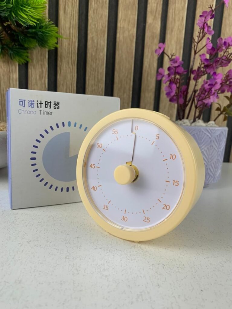 Minuteur Visuel 60 Minutes Conchstar – Apprendre le Temps en S’Amusant !