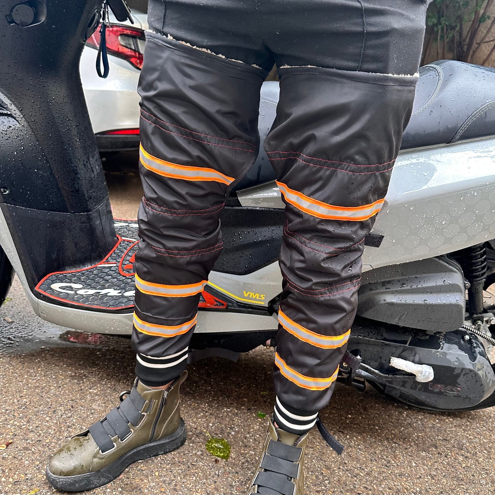 Pack Gants & Protège-Jambes Thermiques Antidérapants - الصورة 7