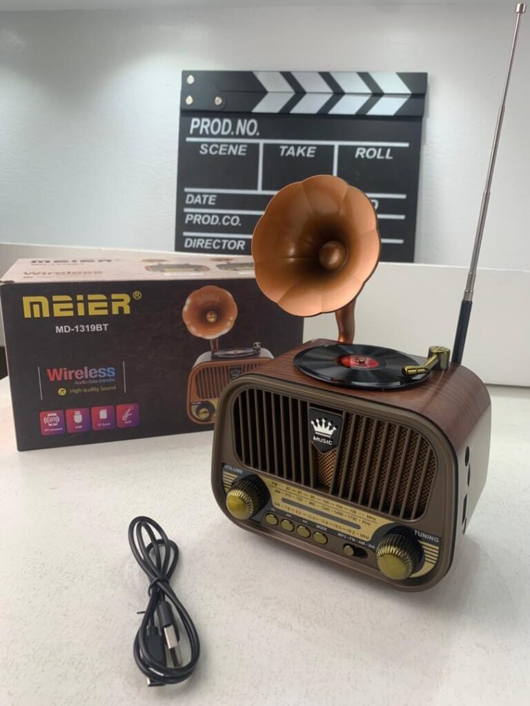 Radio Rétro MD-1319BT sans fil Bluetooth FM