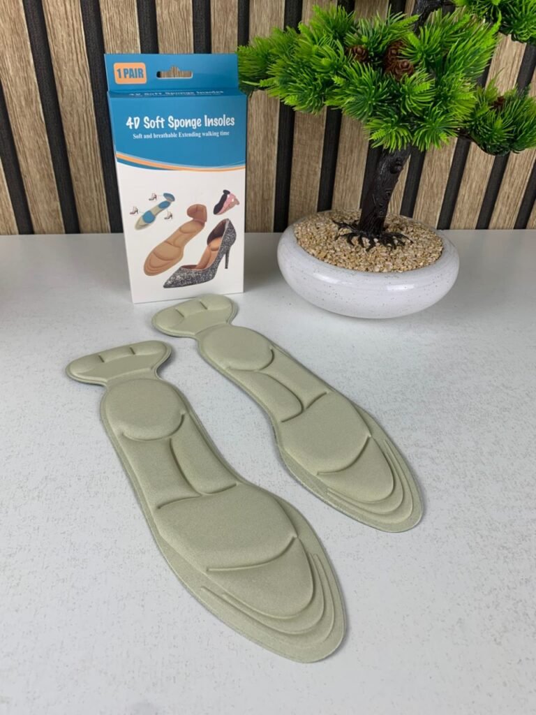 Semelles Intérieures 2 en 1 Confort & Élégance – Pour Talons et Chaussures Femmes