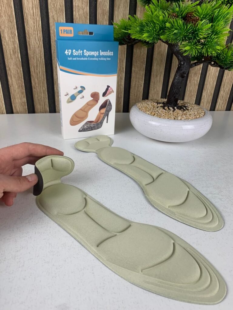 Semelles Intérieures 2 en 1 Confort & Élégance – Pour Talons et Chaussures Femmes