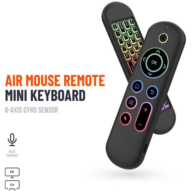 Télécommande Universelle M5/G10S Pro et Mini clavier pour Smart TV