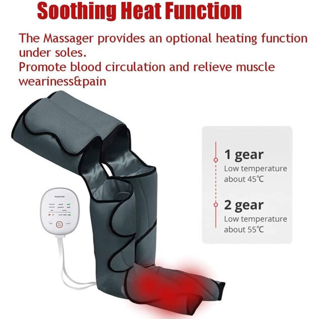 StariCare Appareil de Jambes Pressothérapie – Détente et Revitalisation Complète