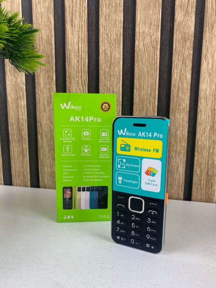 ⁦Téléphone Portable Wikoo AK14 Pro Triple SIM⁩ - الصورة ⁦3⁩