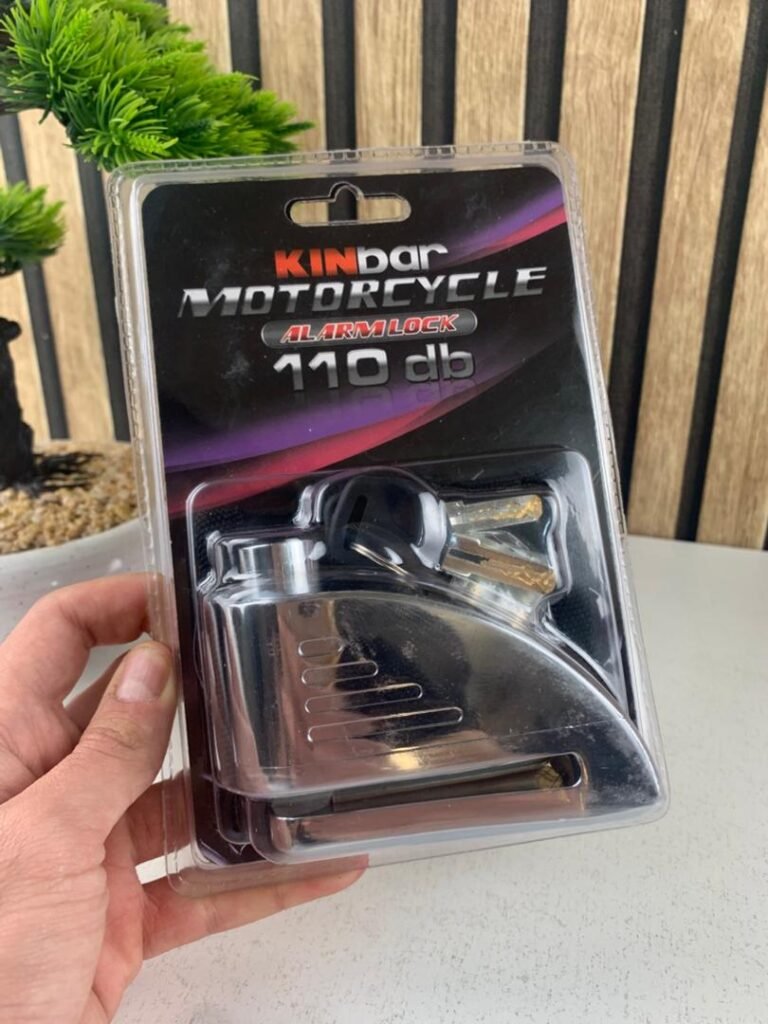 Antivol à Disque 110 dB avec Alarme – Sécurité Maximale pour Vélo et Moto