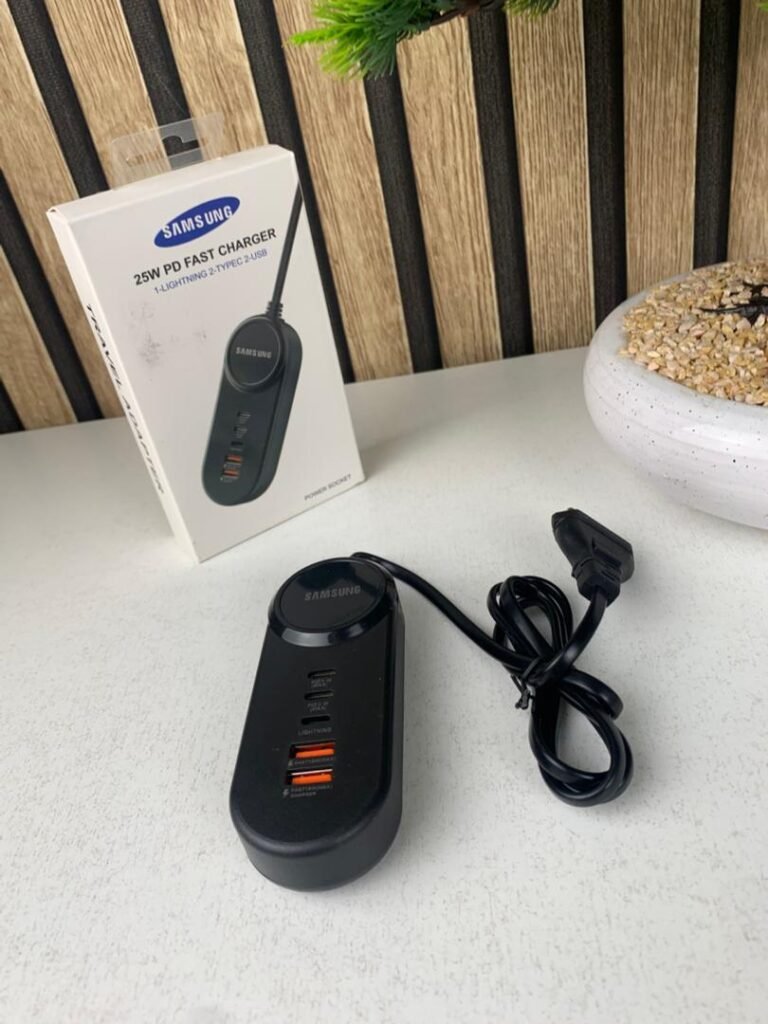 Câble de Charge Rapide 5-en-1 Samsung 25W 5 Ports