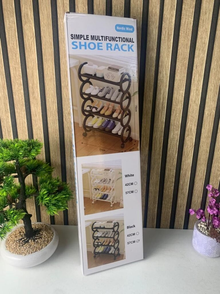 Étagère à Chaussures avec Roulettes – Organisation et Mobilité