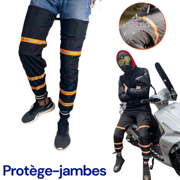 Jambières Genou Imperméables pour Moto – Chaleur, confort et protection par tous les temps