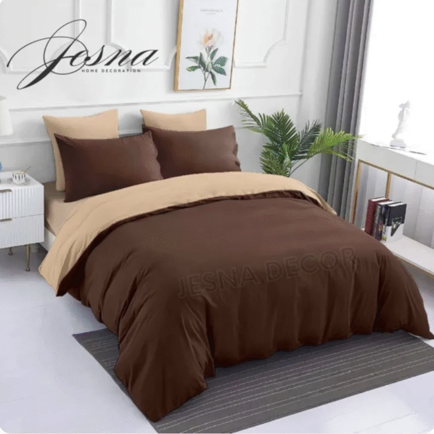 Ensemble de Couvre-Lit & Drap Double Face Complet – Élégance et Douceur à Chaque Nuit