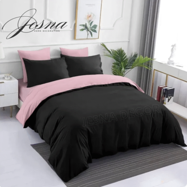 Ensemble de Couvre-Lit & Drap Double Face Complet – Élégance et Douceur à Chaque Nuit