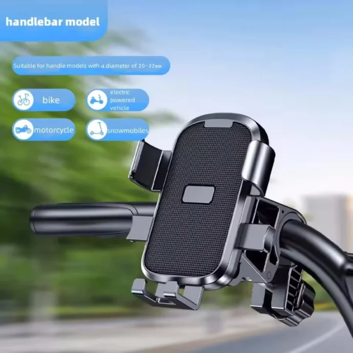 ⁦Support De Téléphone pour Vélo et Moto Rotatif 360 Dégrée⁩ - الصورة ⁦2⁩