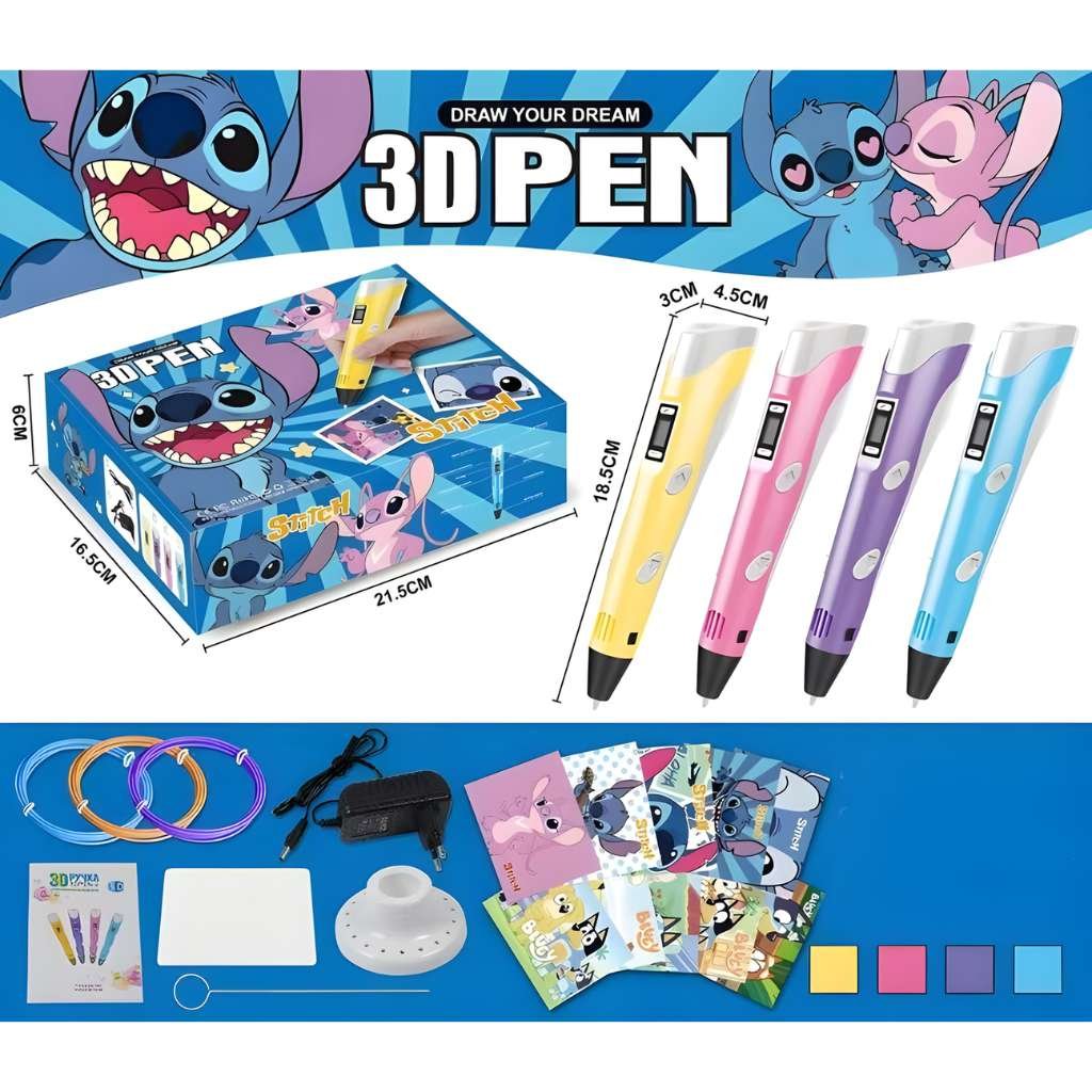 Stylo 3D Graffiti pour Enfants – L'Art de la Création en 3D ! - الصورة 3