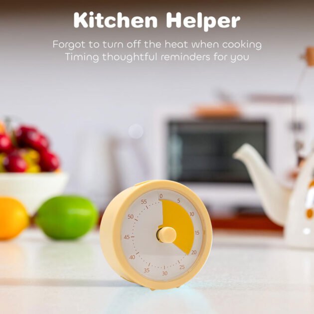 Minuteur Visuel 60 Minutes Conchstar – Apprendre le Temps en S’Amusant !