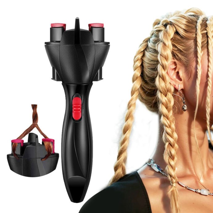 Machine à Tresses Automatique – Coiffure Facile et Rapide, Torsion 360°