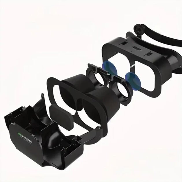 Lunettes de Réalité Virtuelle 3D VR pour Smartphone – Plongez dans un Monde 100% Immersif !