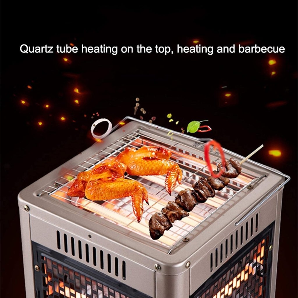 Chauffage Électrique & Gril 360° – Chaleur tout autour, confort garanti - الصورة 8