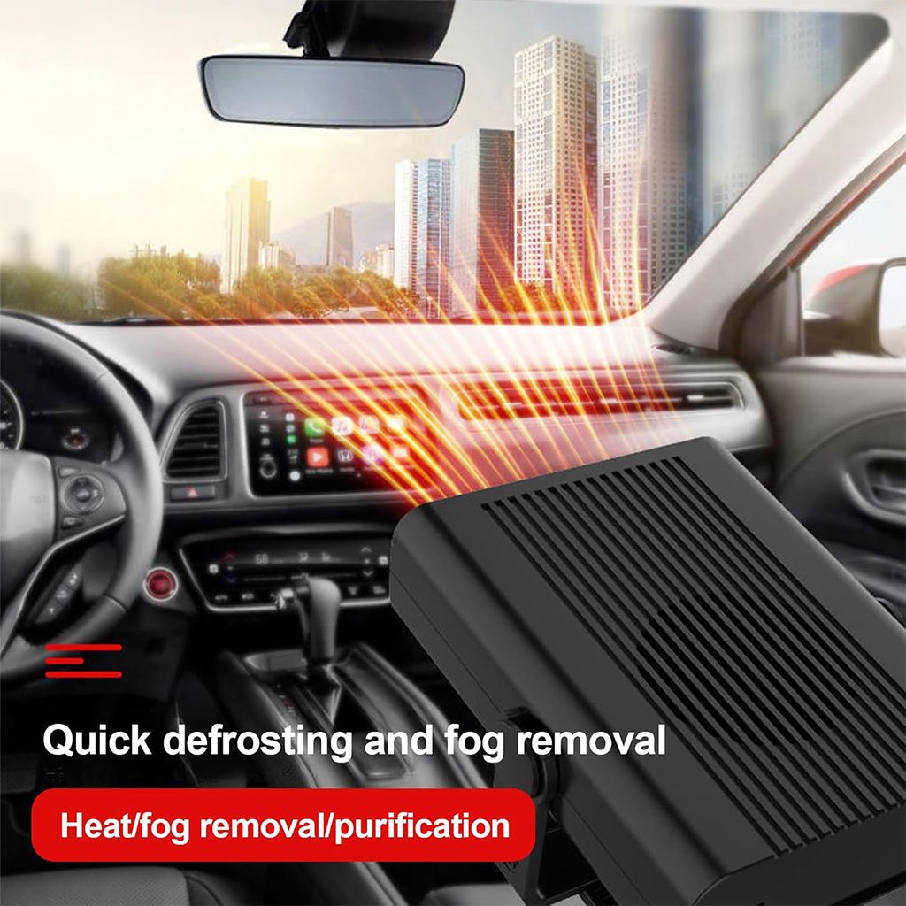 Chauffage et Refroidisseur de Voiture 2-en-1 – Confort 360° Toute l'Année - الصورة 3