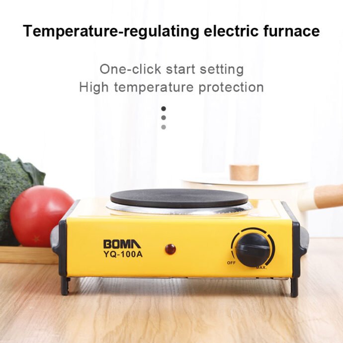 ⁦Plaque Chauffante Électrique 1000W – Chauffage Rapide et Polyvalent⁩ - الصورة ⁦3⁩