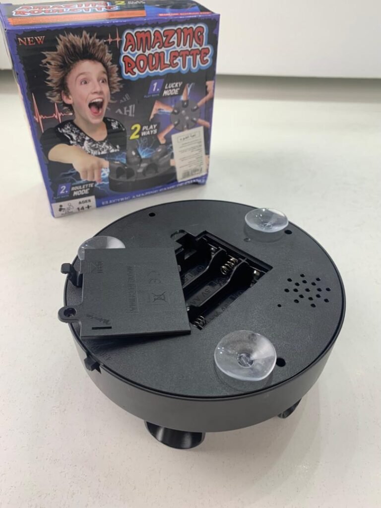 Jeu de Roulette à Choc Électrique Multi-joueurs – Sensations fortes et fous rires garantis
