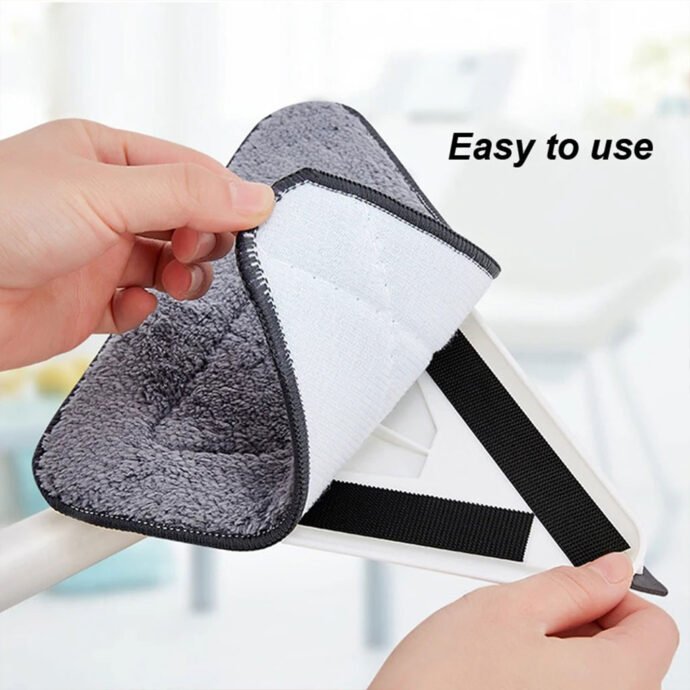 ⁦Vadrouille Pliable 180° avec Grattoir – Nettoyage Intelligent des Surfaces⁩ - الصورة ⁦3⁩