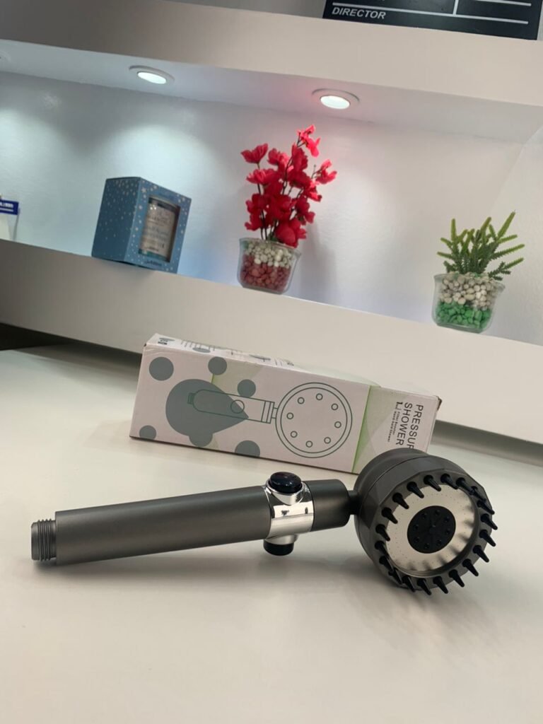 Douche Multifonctionnelle Massage & Beauté de la Peau -  3 modes, économie d'eau
