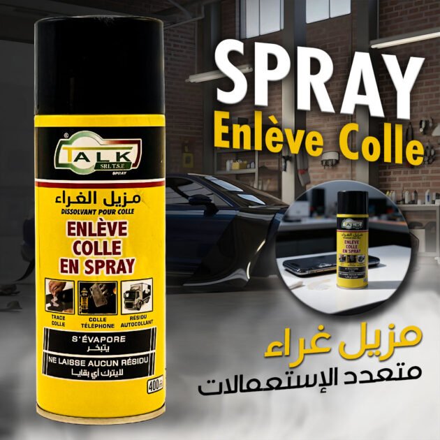 Bouteille Enlève Colle en Spray – Élimination Facile et Rapide