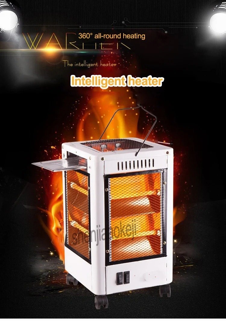 Chauffage Électrique & Gril 360° – Chaleur tout autour, confort garanti - الصورة 4