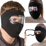 Cagoule Hiver Coupe-Vent en Polaire – Protection Totale et Confort Maximal
