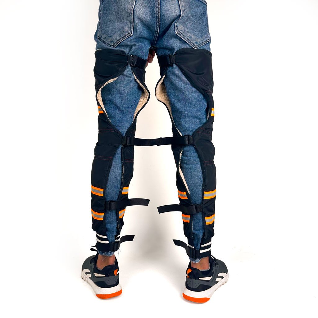Pack Gants & Protège-Jambes Thermiques Antidérapants - الصورة 5