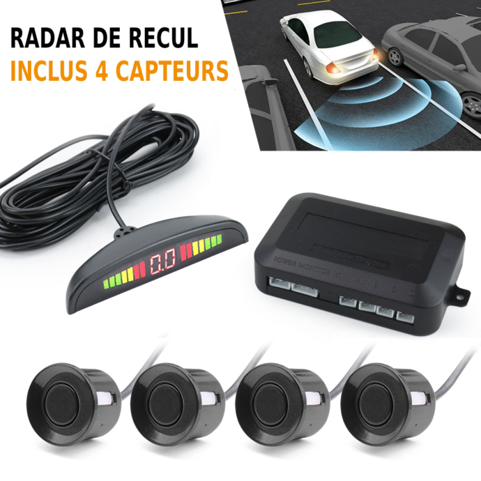 Radar de Recul avec Détecteur Automatique
