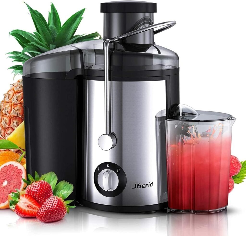 Centrifugeuse Extracteur de Jus 1500W pour Fruits et Légumes 2 vitesses