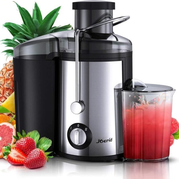 Centrifugeuse Extracteur de Jus 1500W pour Fruits et Légumes 2 vitesses