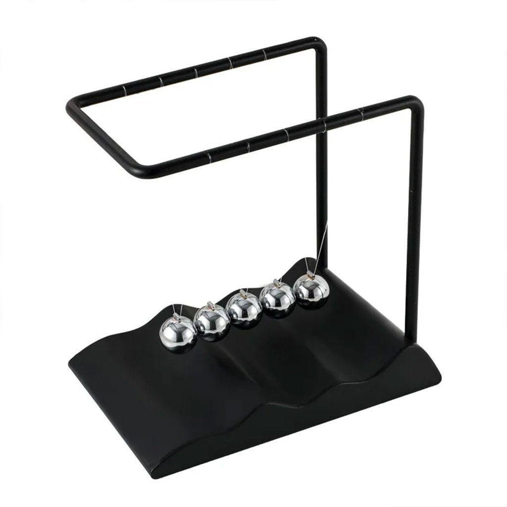 Pendule Newton Balls d’équilibre – Décoration scientifique et élégante - الصورة 5