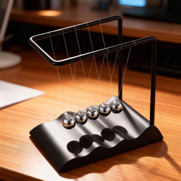 Pendule Newton Balls d’équilibre – Décoration scientifique et élégante