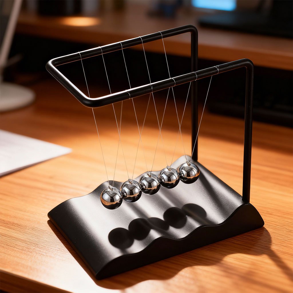 Pendule Newton Balls d’équilibre – Décoration scientifique et élégante