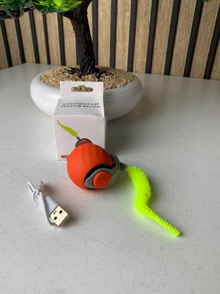 Jouet Interactif pour Chat – Balle Électrique Roulante Intelligente