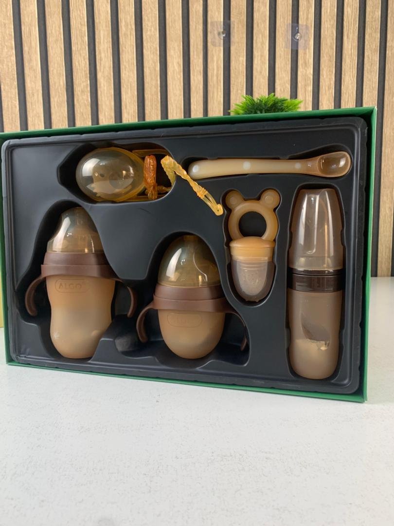 Ensemble pour bébé nouveau-né 6PCS biberons en silicone sans BPA - الصورة 7