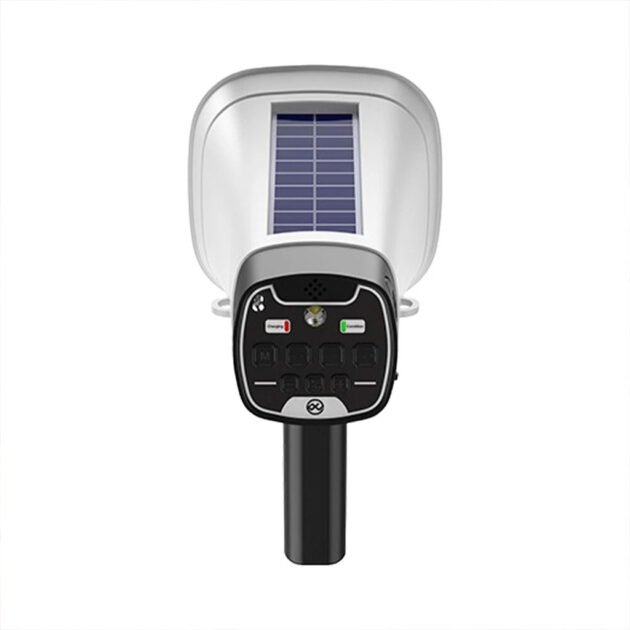 Mégaphone Solaire Portable avec Bluetooth V5.3 & Enregistrement