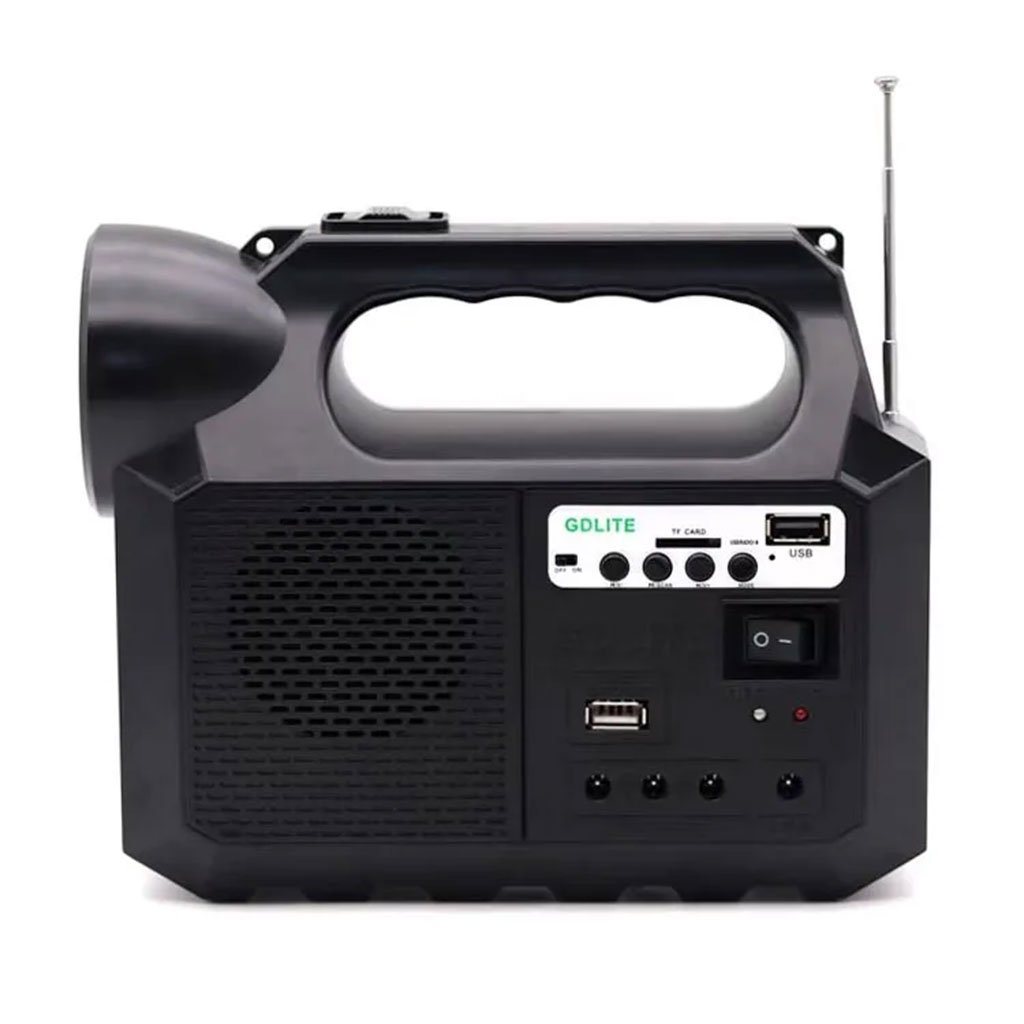 Système d’Éclairage Solaire avec Haut Parleur Bluetooth GDLITE GD8017 - الصورة 4