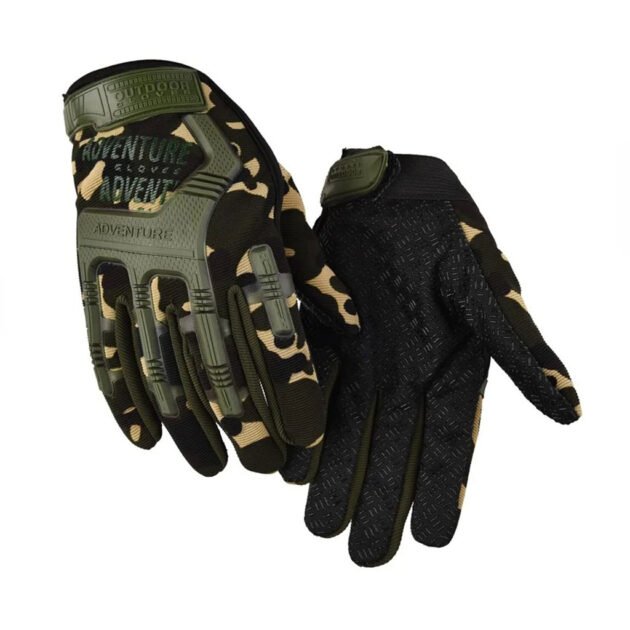 Gants antidérapants pour moto avec conception d’amortissement