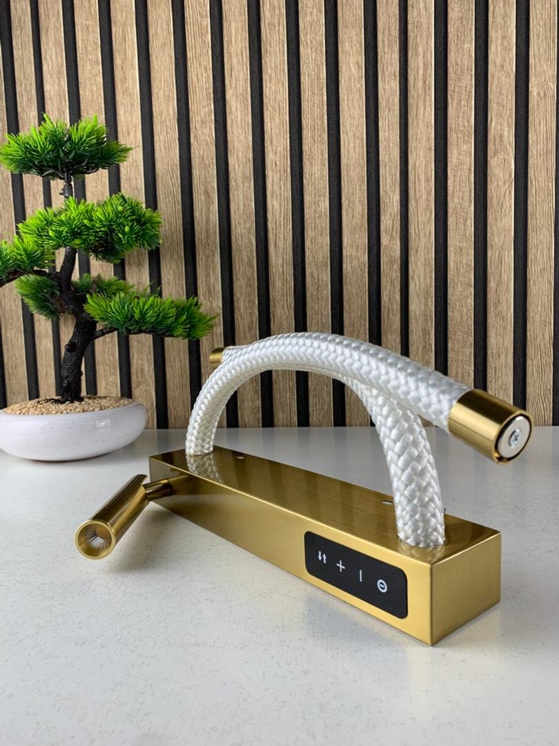 Applique Murale Moderne à Intensité Variable – Éclairage 180° - الصورة 4