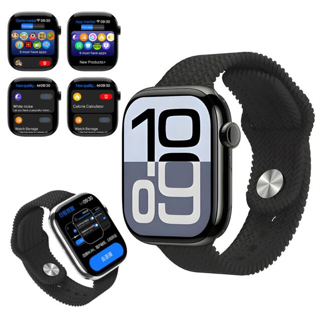 HK11 PRO MAX GEN2 Smart Watch 46mm avec DeepSeek AI – L’élégance au service de l’intelligence