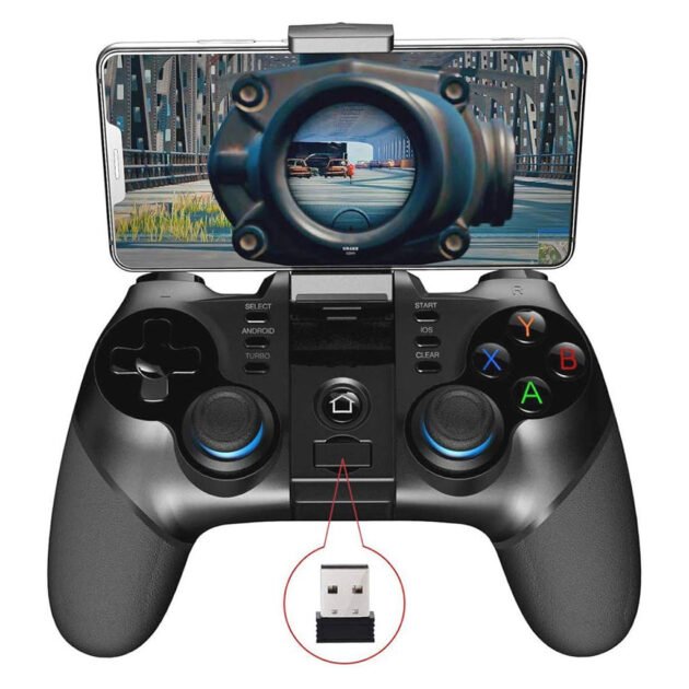 Manette de Jeu Sans Fil iPega PG-9156 – Contrôle 3en1 pour Joueurs Polyvalents