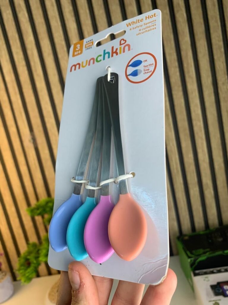 La cuillère intelligente qui protège votre bébé –  White Hot® Spoon Set